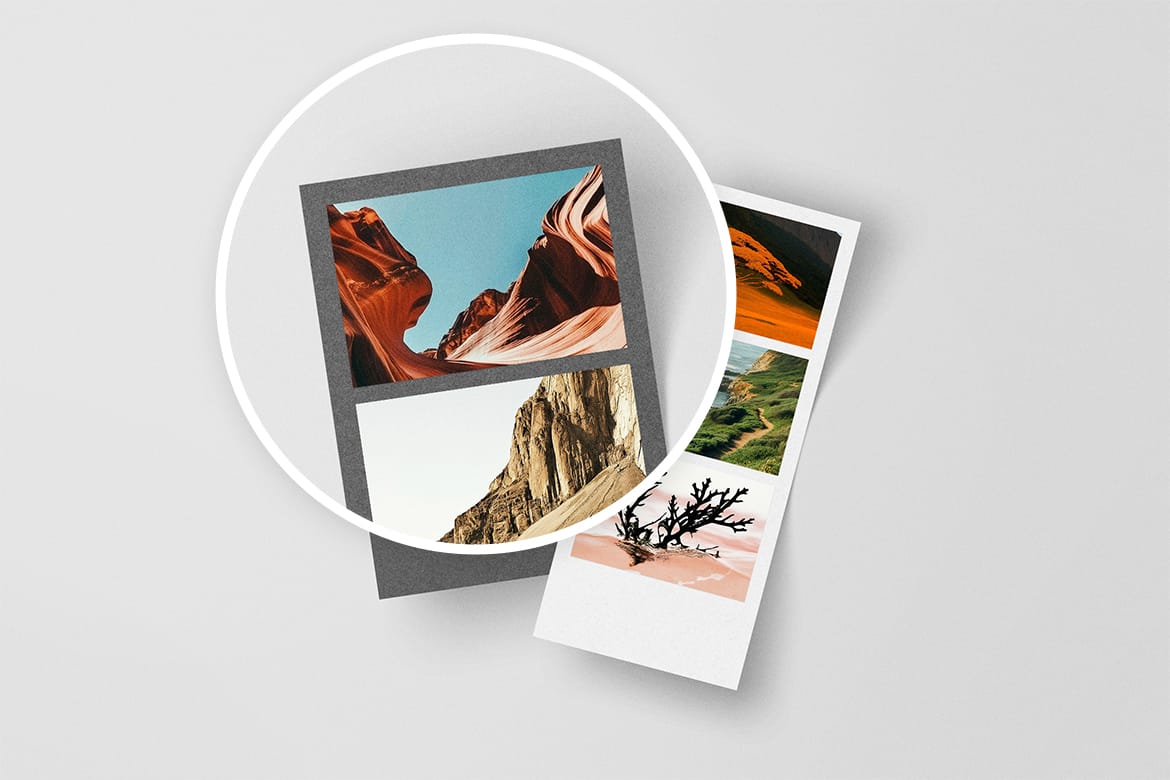 Photoshop Photo Strip Mockup