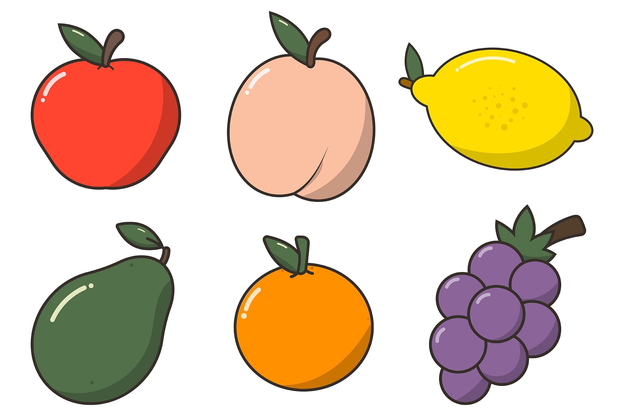 SVG Fruit