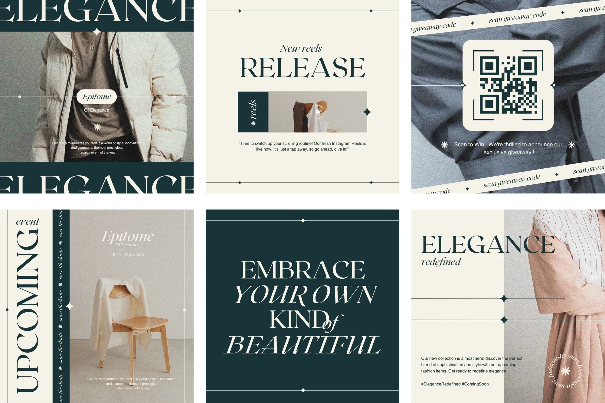 Canva Branding Fashion Instagram Post