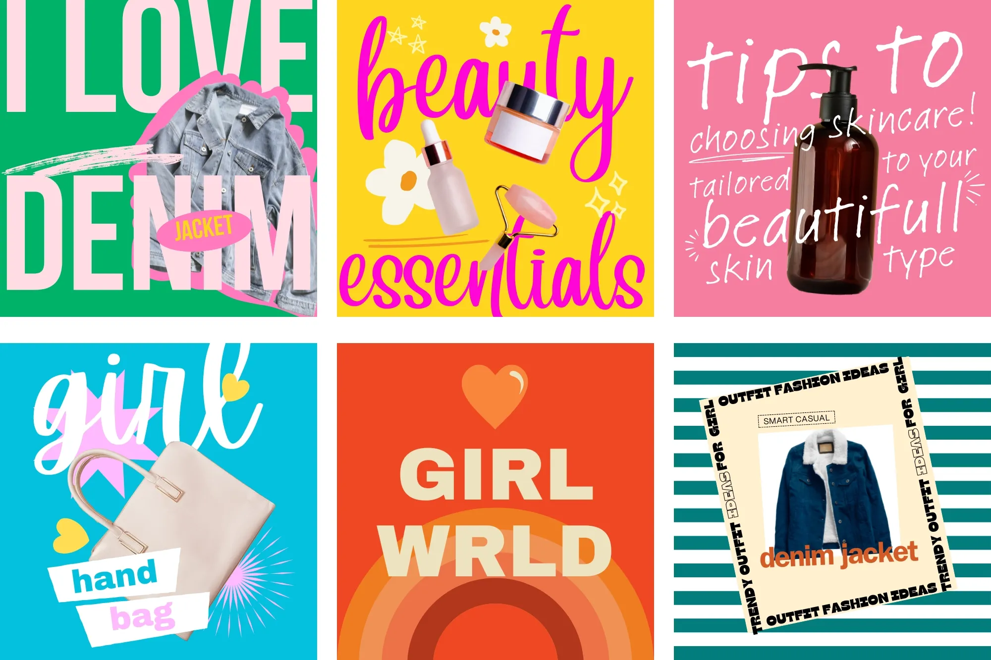 Canva Girls World Instagram Post