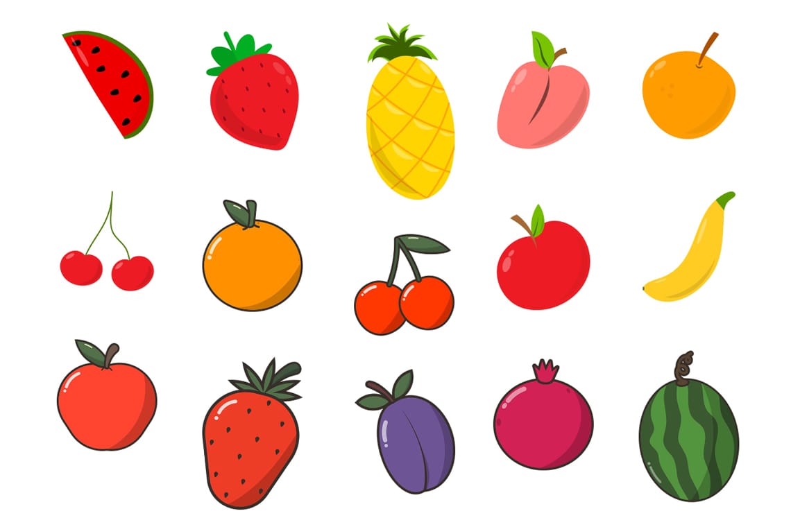 Sticker Fruit Art