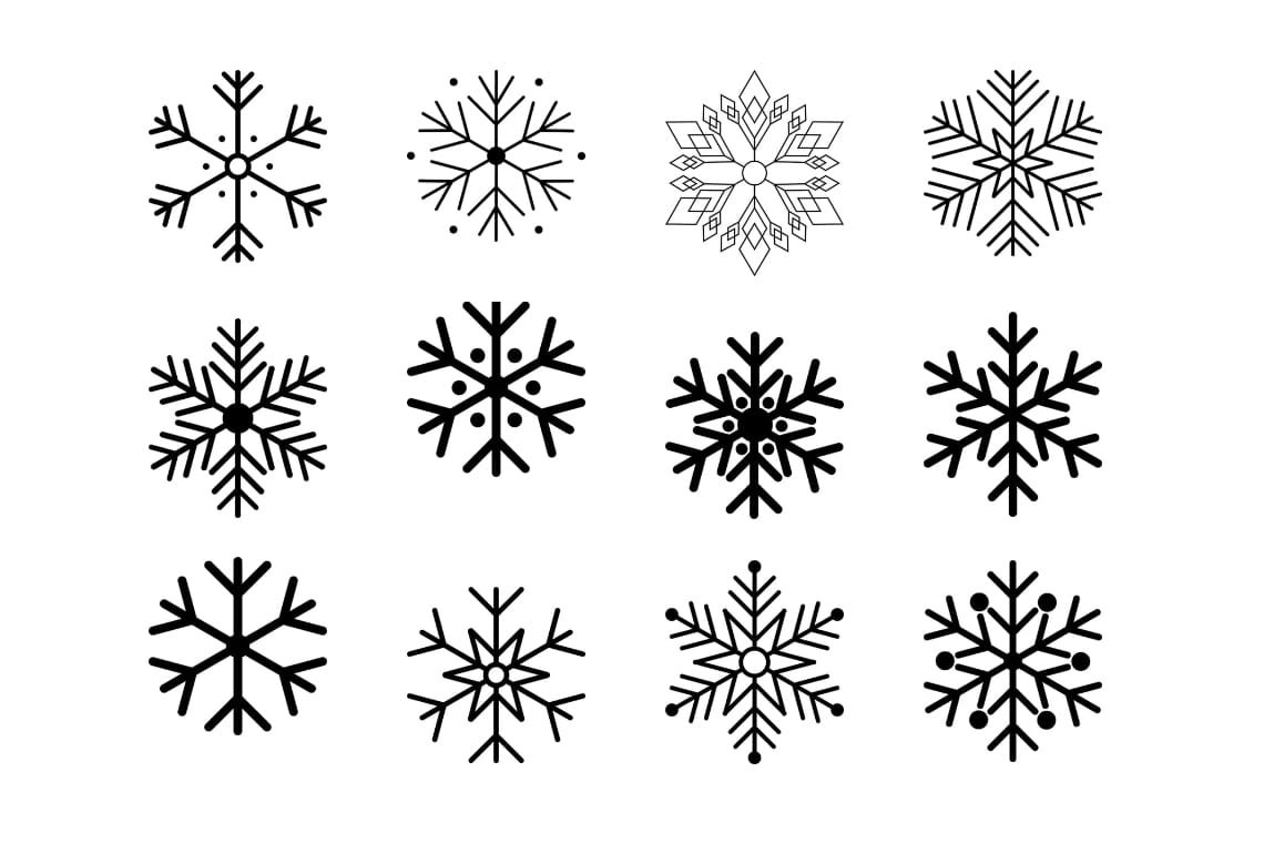 Sticker Snowflake