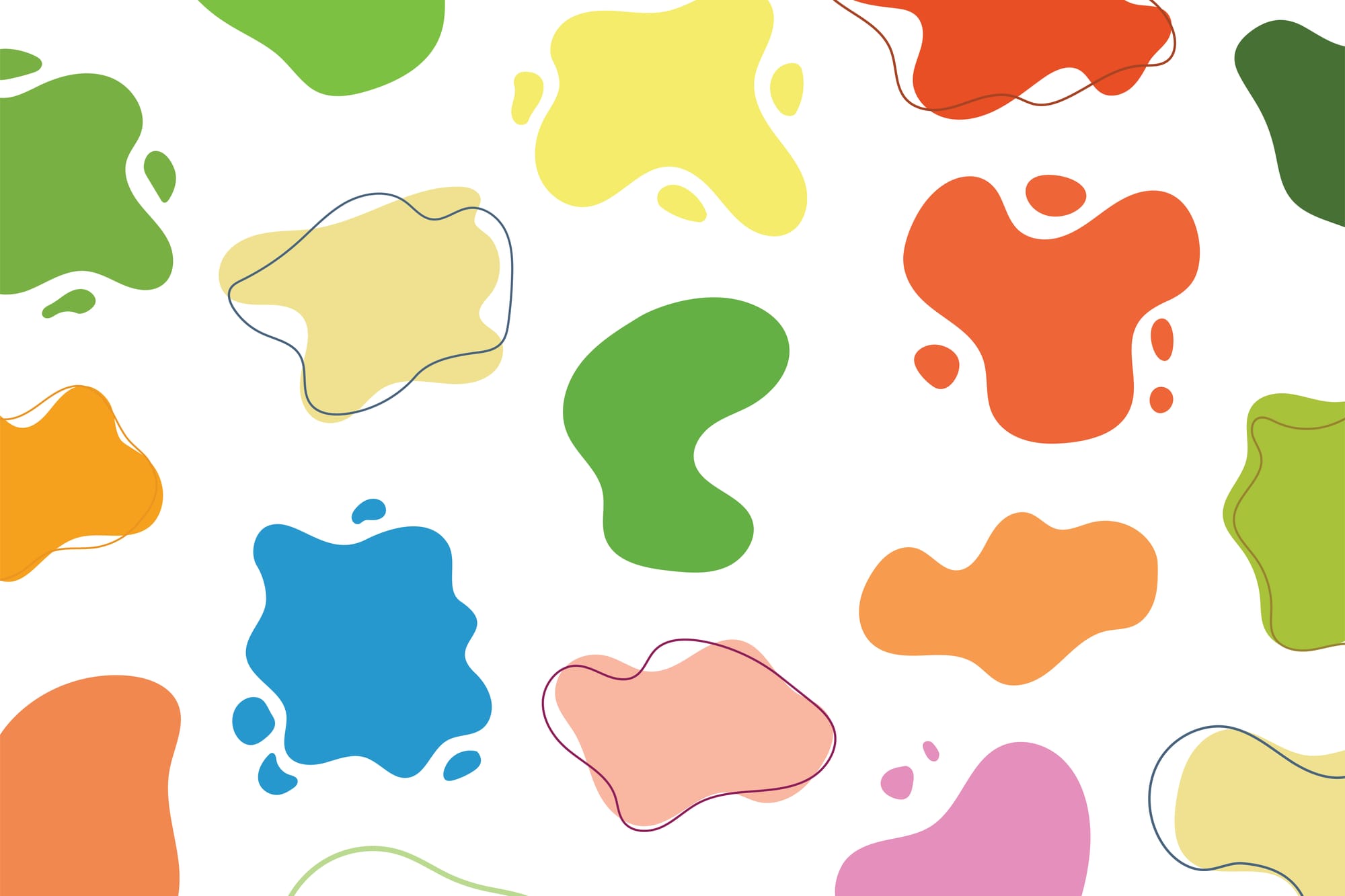 SVG Abstract Liquid Shapes