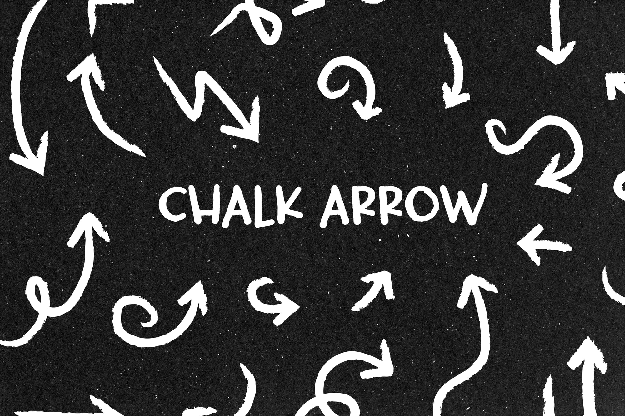 Canva Chalk Arrow Elements