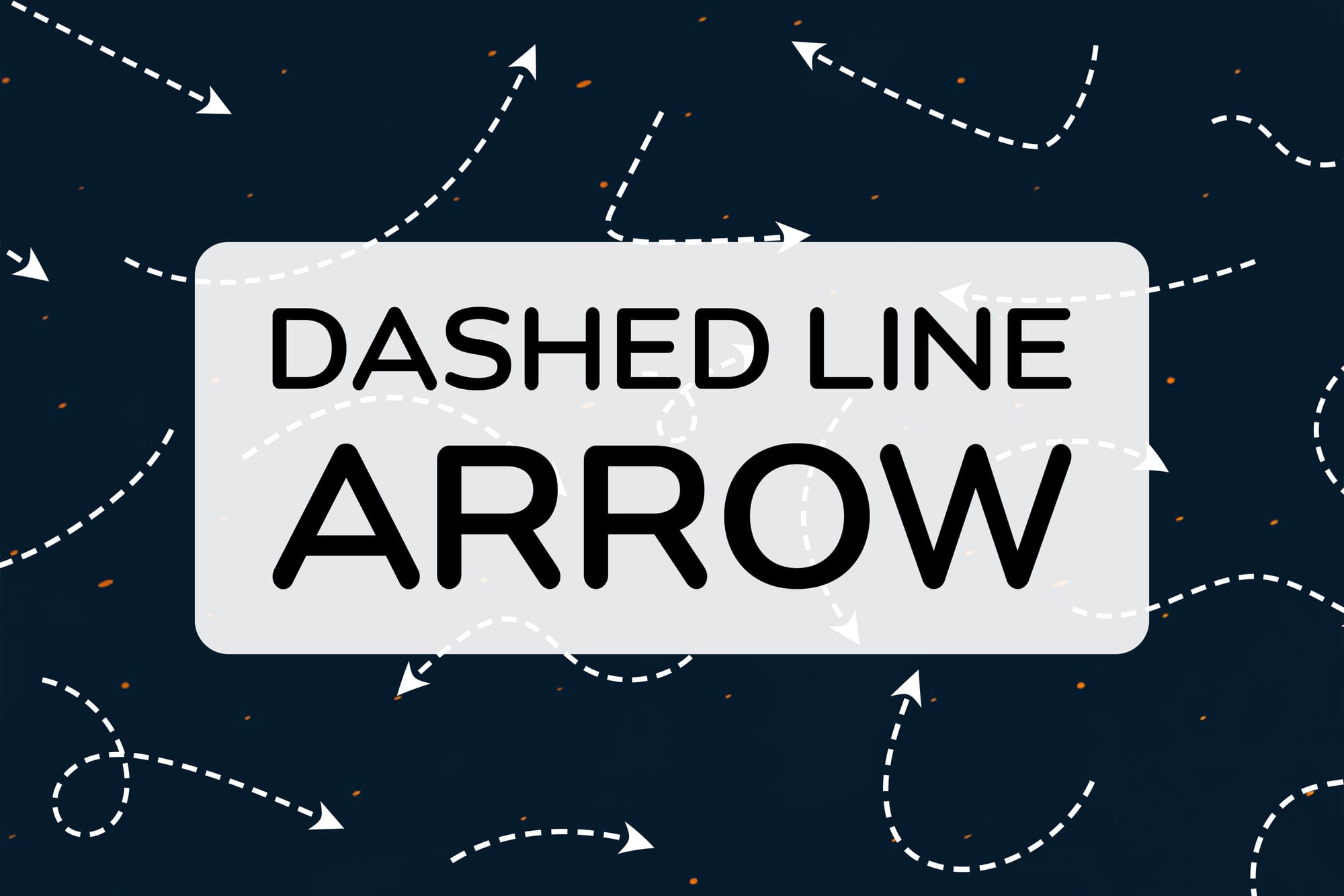 Canva Dashed Line Arrow Elements