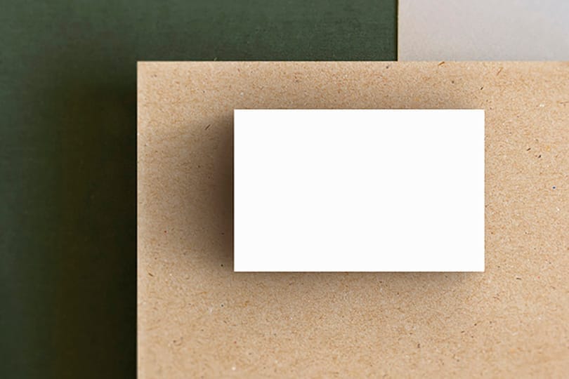 Image Business Card Mockup