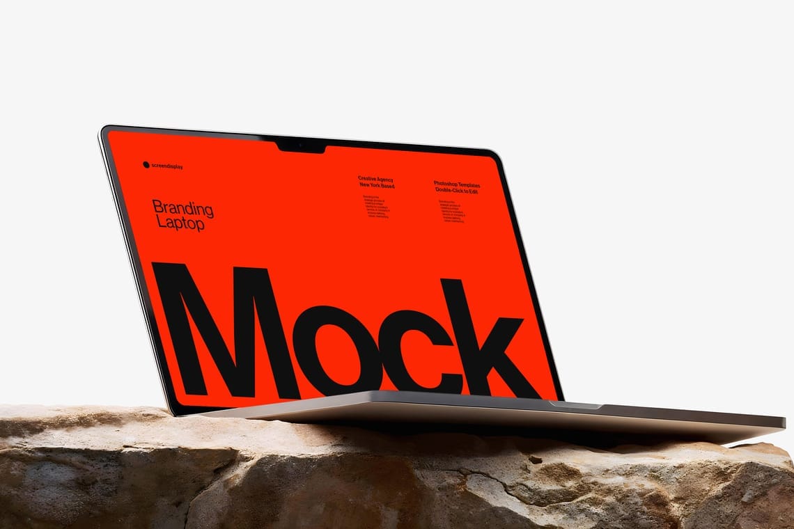 Photoshop Macbook Mockup