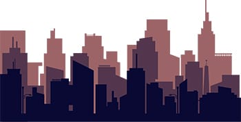 City Skyline Silhouette 1