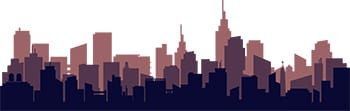 City Skyline Silhouette 3