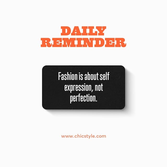 Photoshop Daily Reminder Fashion Blorangle Instagram Post