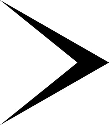 Flat Directional Arrow Sign 10