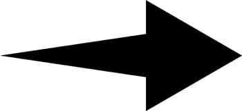 Flat Directional Arrow Sign 29