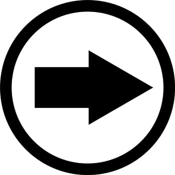 Flat Directional Arrow Sign 33