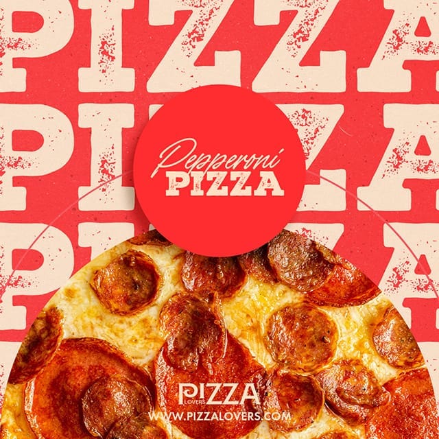 Photoshop Pepperoni Pizza Exobites Instagram Post