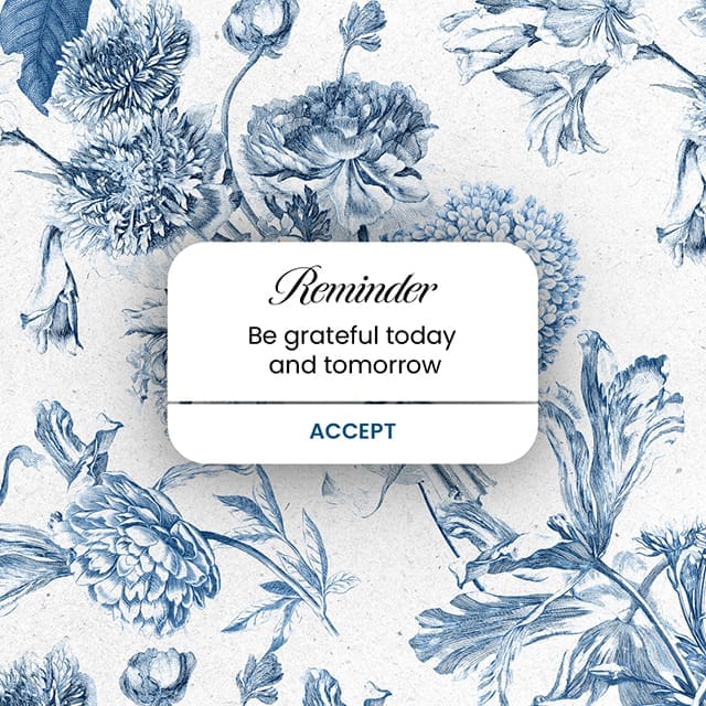 Photoshop Reminder On Flower Background Instagram Post