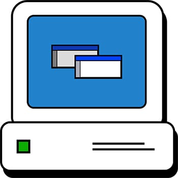 Retro Computer Windows Element 71