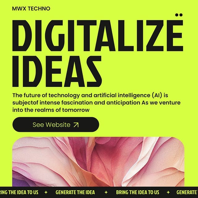 Digitalize Ideas Techno Instagram Post