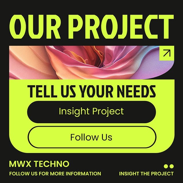 Our Project About Techno Instagram Post