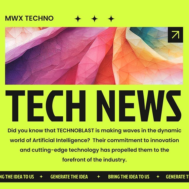 Tech News Techno Instagram Post