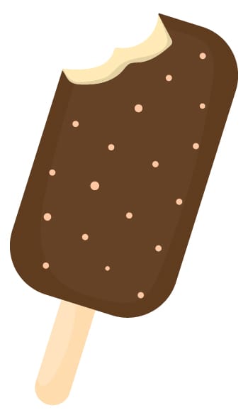 Chocolate Ice Cream Stick with Sprinkles 2