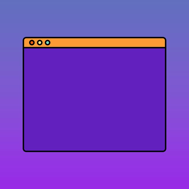 Image Gradient Violet Retro Reminder Text Box