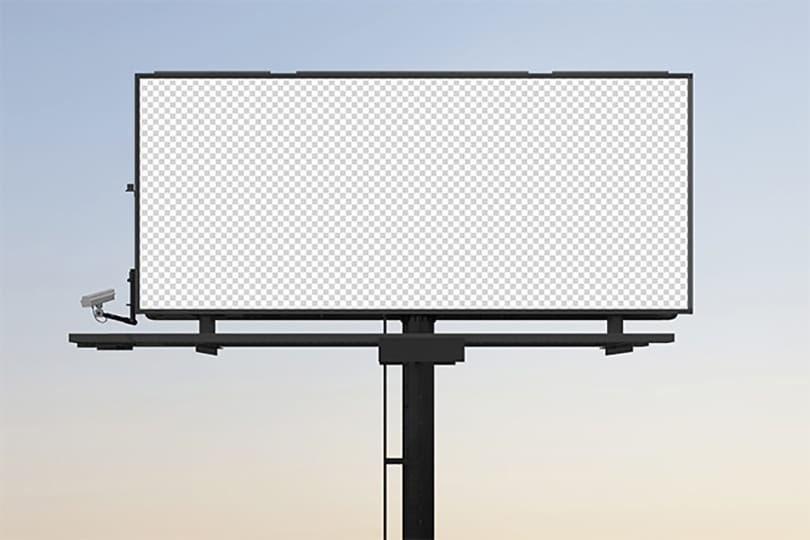 PNG Outdor Billboard Mockup