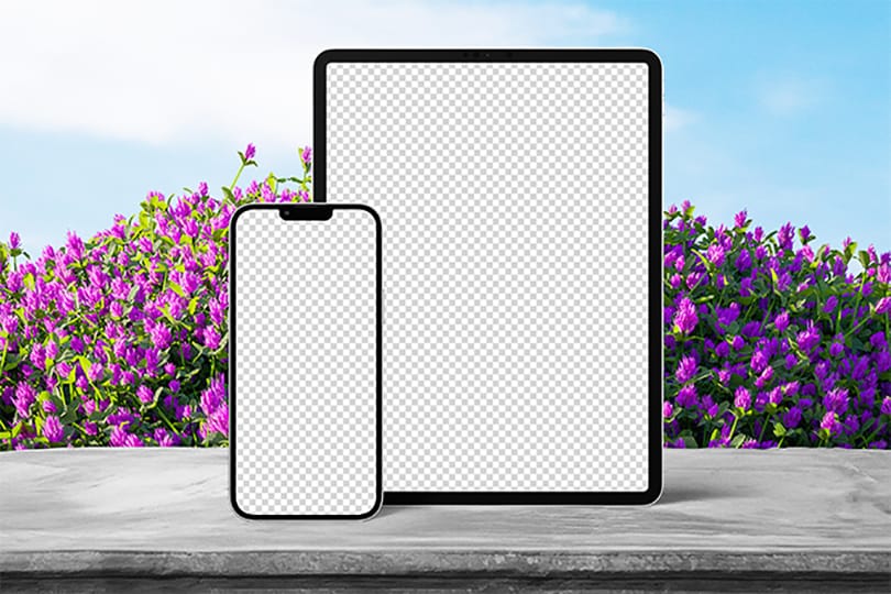 PNG Screen Device Mockup