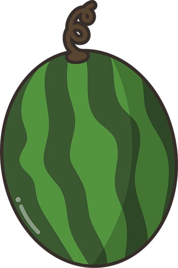 Sticker Watermelon 2