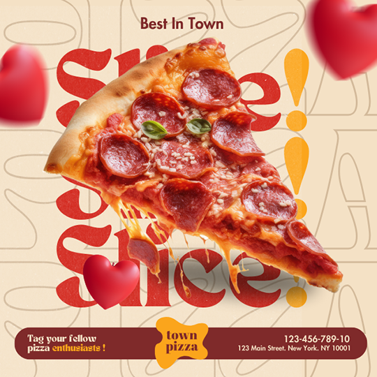 Canva Best In Town Slice Elaraeats Instagram Post