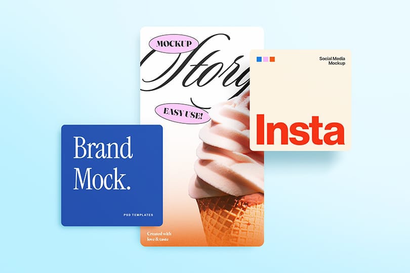 Photoshop Brand Instagram Social Mockup