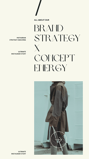 Canva Brand Strategy X Concept Energy Aesthetic Fashion Story