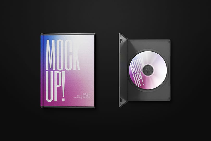 Photoshop CD and Cover Mockup