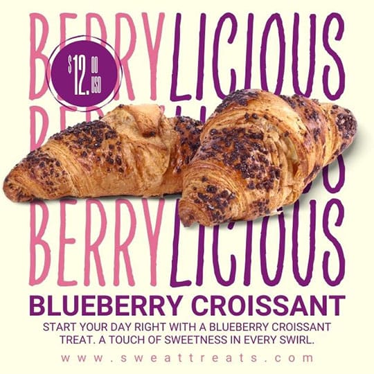 Canva Berrylicious Blueberry Instagram Post