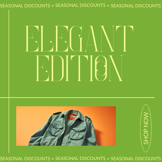 Canva Elegant Edition Greeny Instagram Post