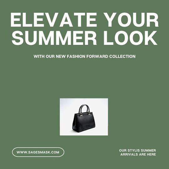 Canva Elevate Your Summer Look Kauki Instagram Post