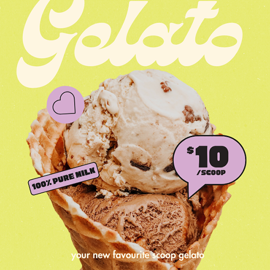 Canva Favourite Scoop Gelato Instagram Post