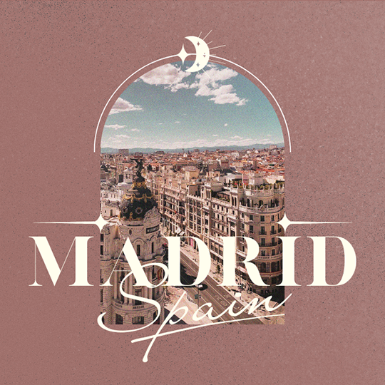 Canva Madrid Spain My City Instagram Post