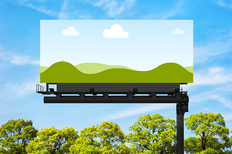 Canva Outdoor Billboard Mockup