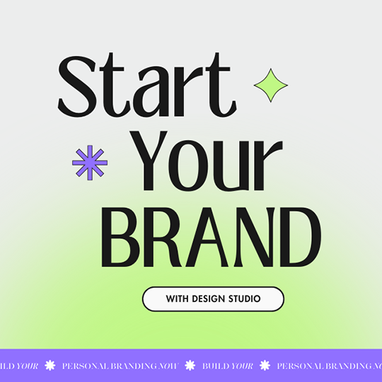 Canva Start Your Brand Lime Branding Instagram Post