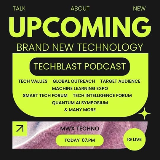 Canva Techno Brand New Tech Instagram Post