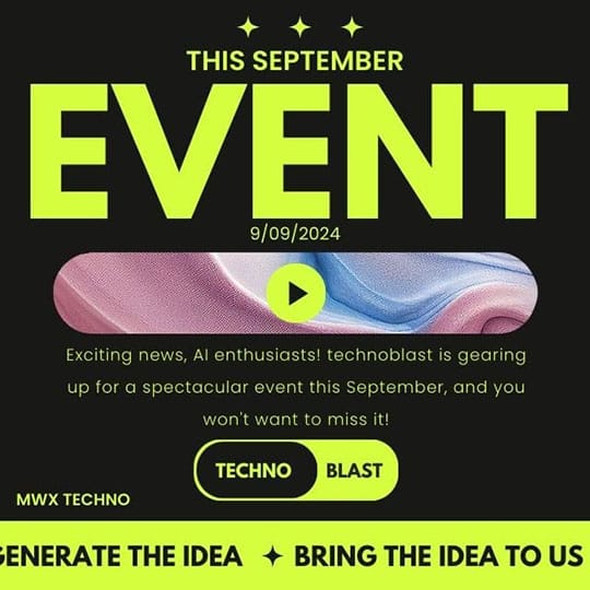 Canva Techno Event Instagram Post