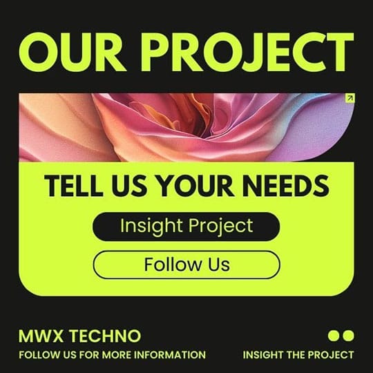 Canva Techno Our Project Instagram Post