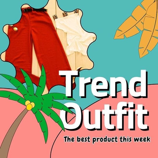 Canva Trend Outfit The Best Palm Rush Instagram Post