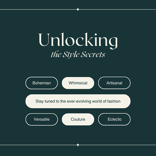 Canva Unlocking The Style Secrets Branding Fashion Instagram Post