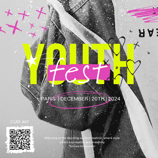 Canva Youth Fashion Fest Instagram Post