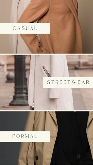 Canva Casual Streetwear Formal Aesthetic Fashion Story