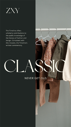 Canva Classic Aesthetic Fashion Story