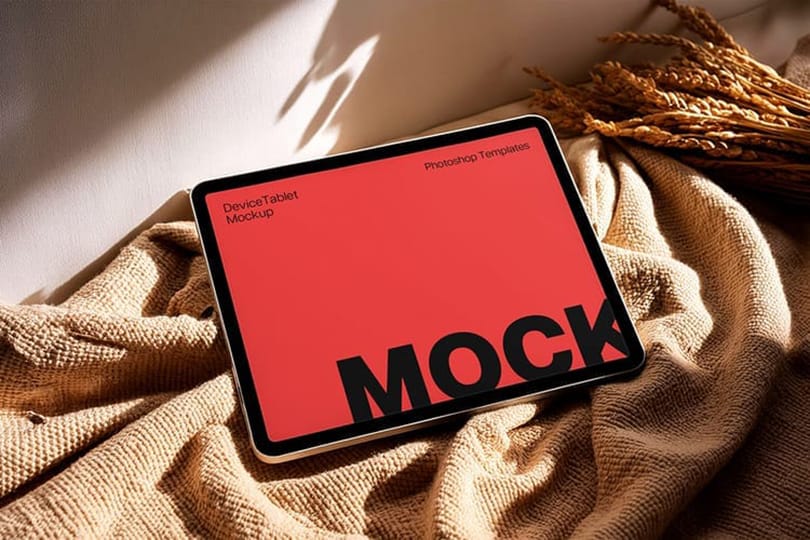 Photoshop Device Tablet Mockup