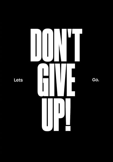 Image Don't Give Up! Poster