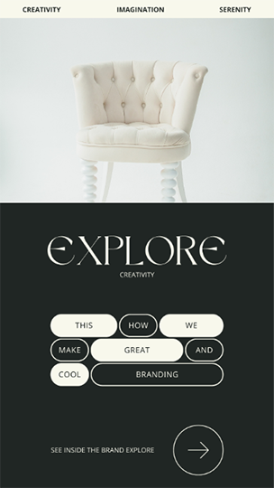 Canva Explore Creativity Aesthetic Fashion Story